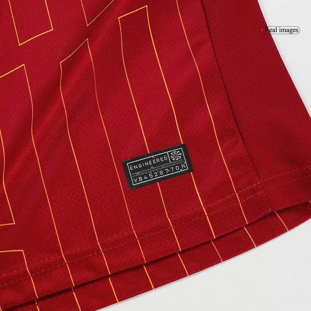 Kit infantil de local del Liverpool 2024/25 (camiseta y pantalón corto)