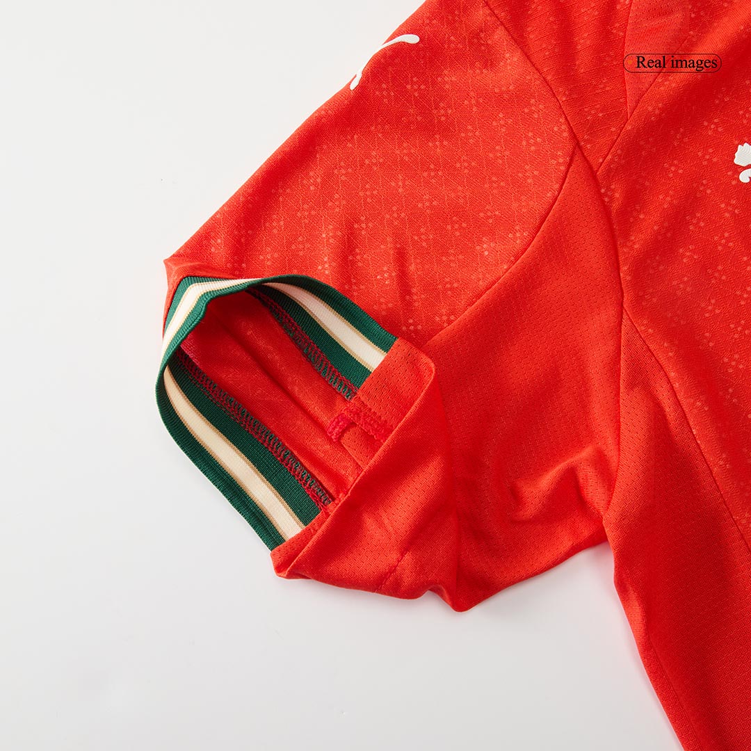 Camiseta de fútbol auténtica de Portugal 2025 (rojo)