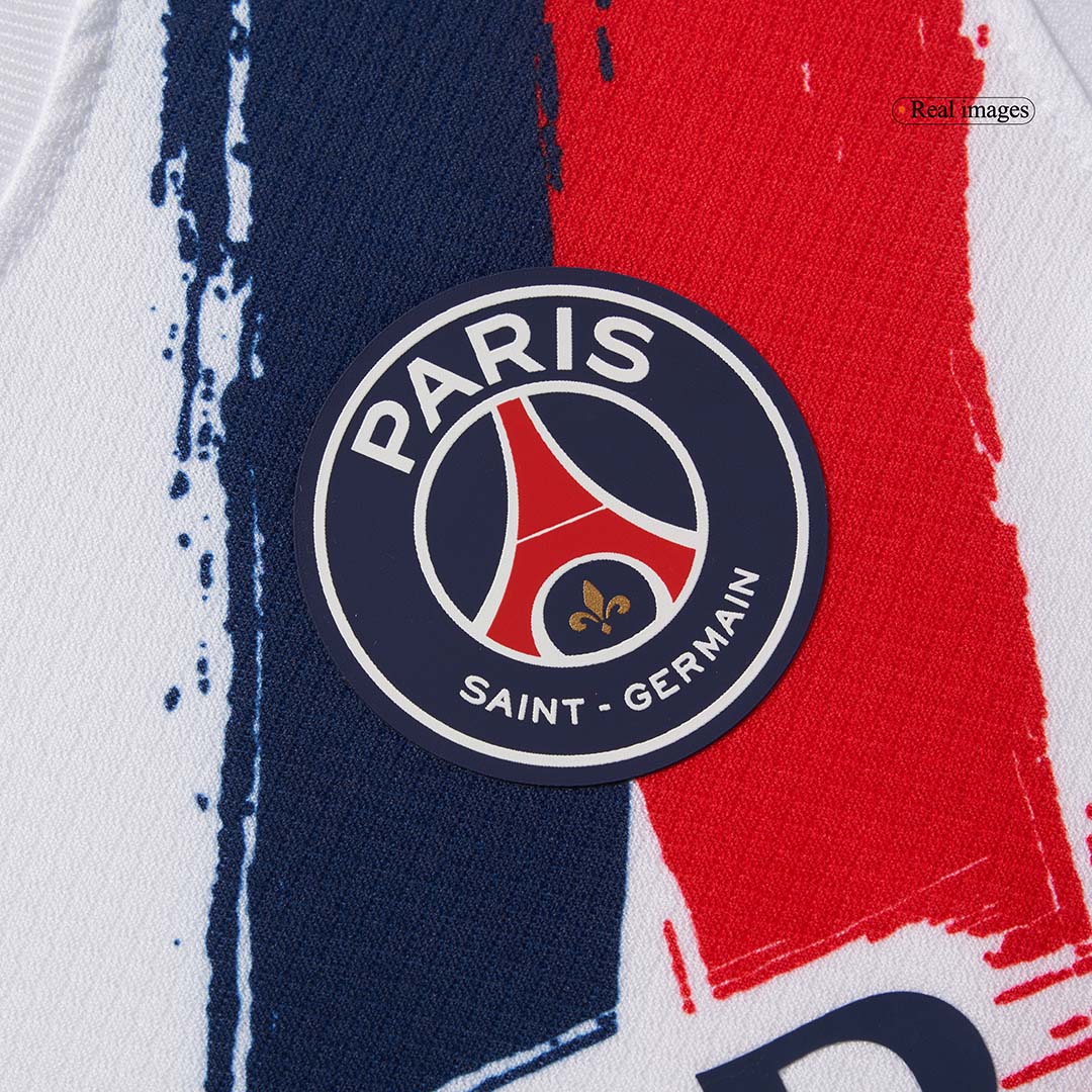 Kit de camiseta de fútbol visitante del PSG para niños (camiseta y pantalones cortos)