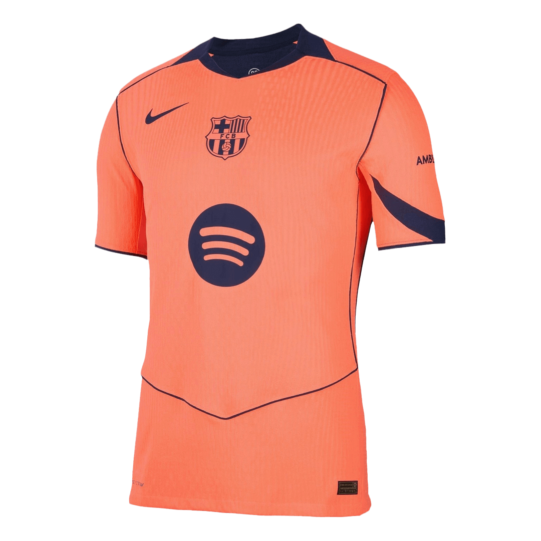 Camiseta de fútbol de visitante del Barcelona 2025/26, auténtica, ROONY #19