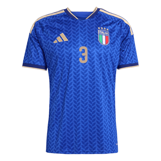 Camiseta de local de Italia DIMARCO para hombre, número 3, Copa del Mundo 2026