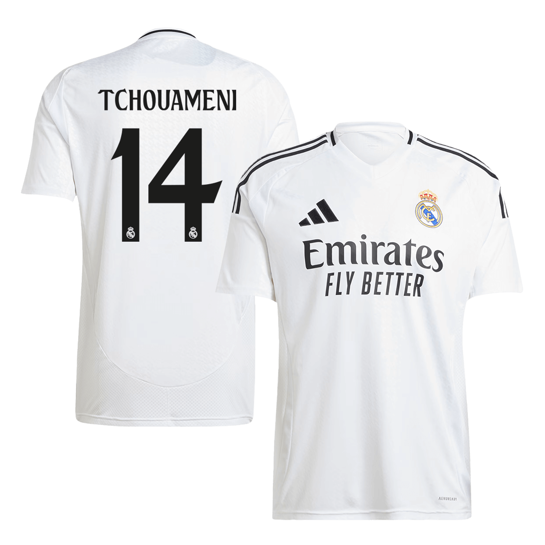 Camiseta de fútbol local del Real Madrid TCHOUAMENI #14 (grande)