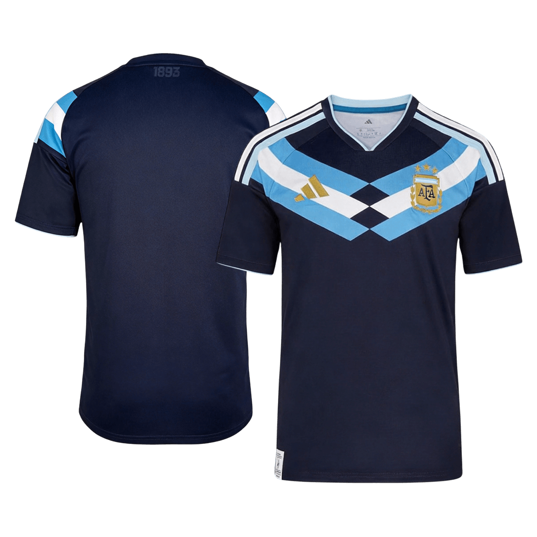 Camiseta de fútbol edición especial de Argentina para el Mundial 2026, color azul marino
