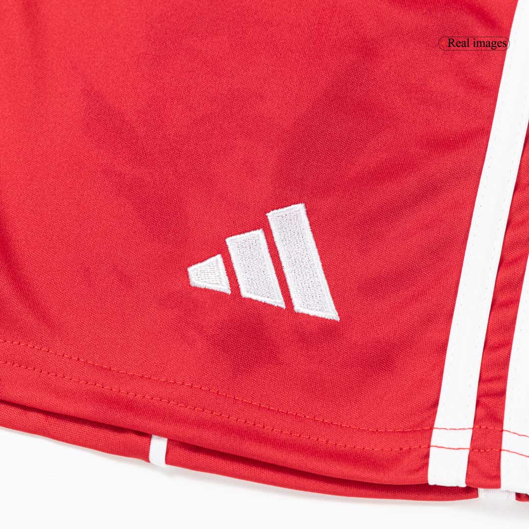 Kit de fútbol local del Liverpool para niños (camiseta y pantalones cortos) 25/26 rojo