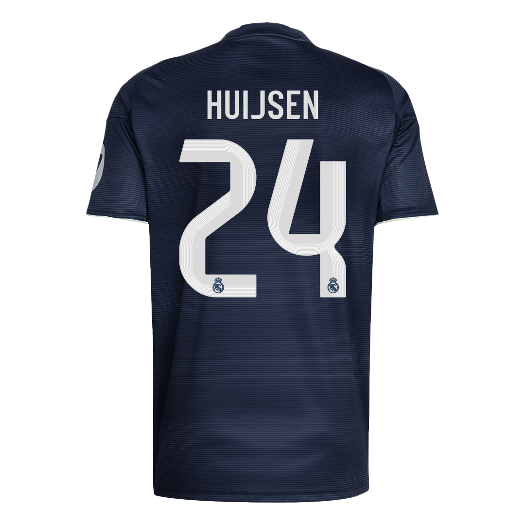 Camiseta de fútbol Real Madrid HUIJSEN #24 Segunda equipación 2025/26