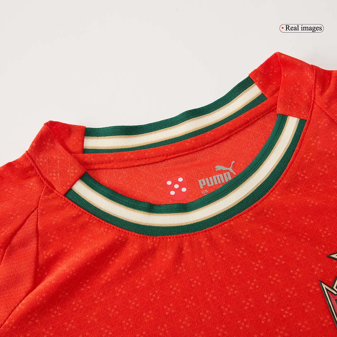 Camiseta de fútbol auténtica de Portugal 2025 (rojo)