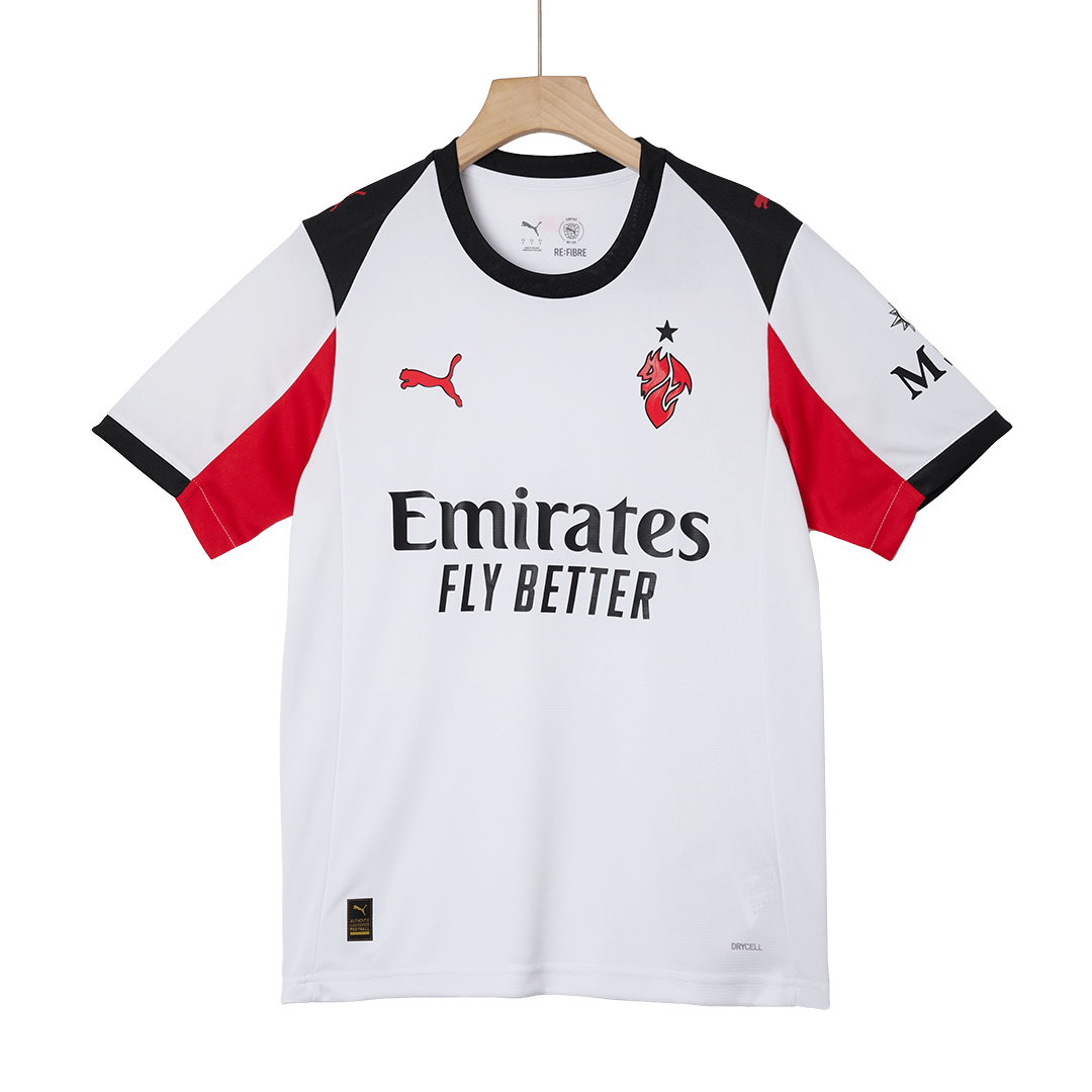 Camiseta de fútbol MODRIĆ #14 AC Milan 2ª equipación 2025/26 Blanco