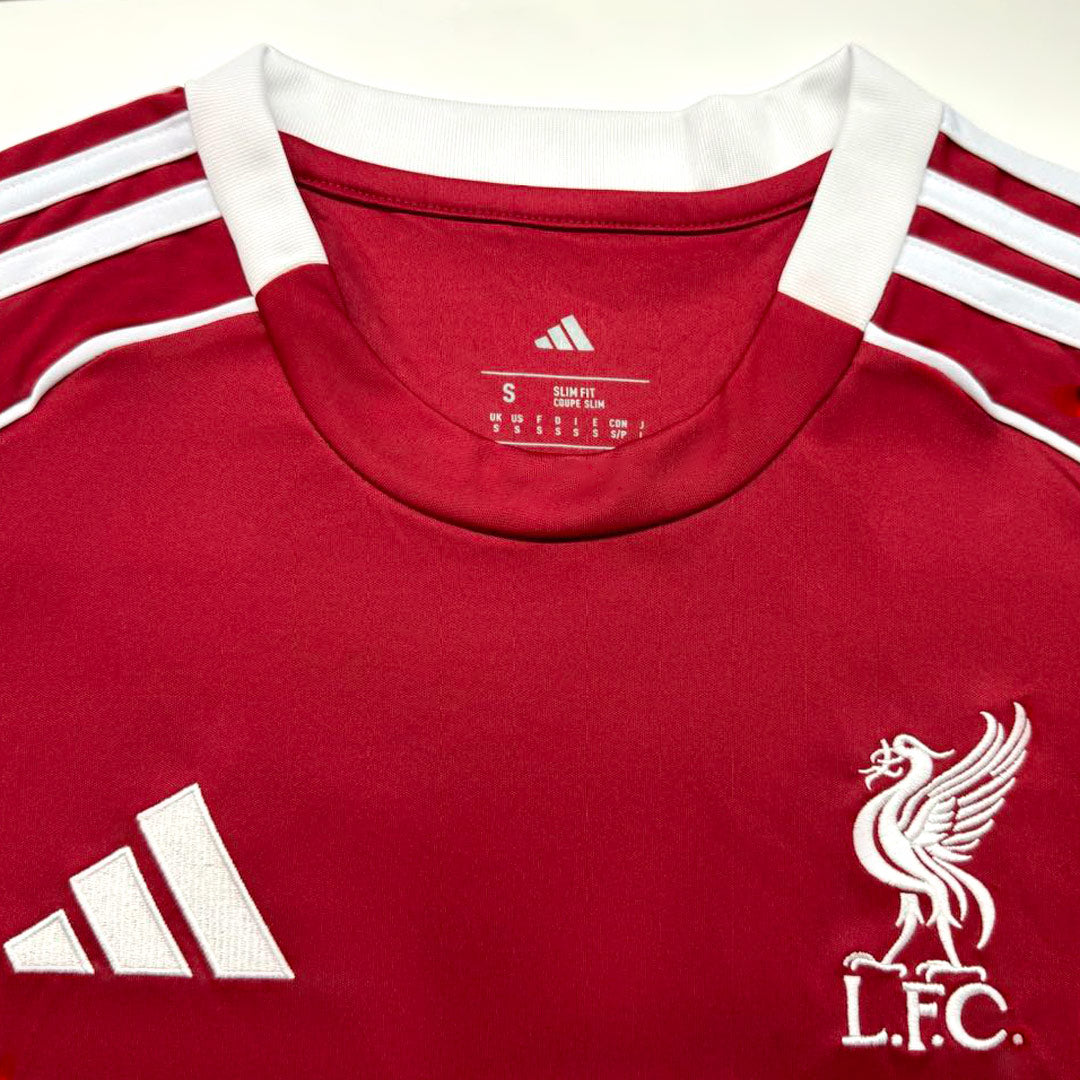 Camiseta de fútbol local WIRTZ #7 del Liverpool 2025/26, roja
