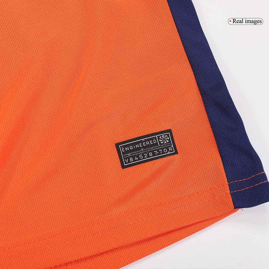 Kit de fútbol local de Países Bajos para niños (Kit y pantalón corto) para la Eurocopa 2024