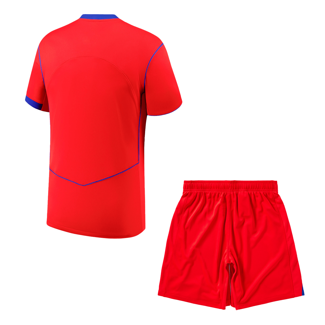Kit de fútbol visitante del PSG (camiseta y pantalón corto) 2025/26