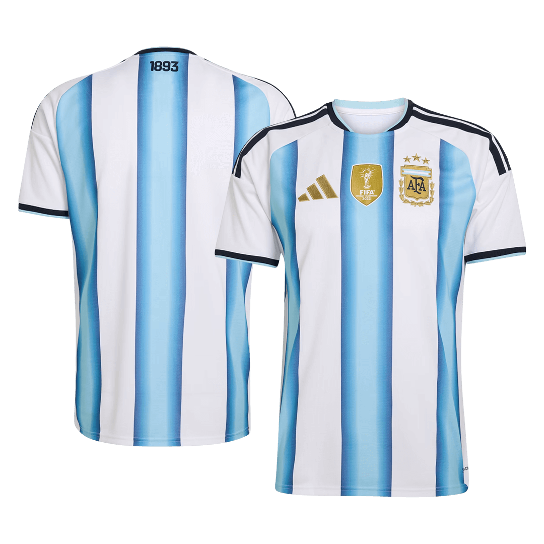 Equipación de local de la selección hombre de Argentina (camiseta + pantalón corto + calcetines) para el Mundial 2026