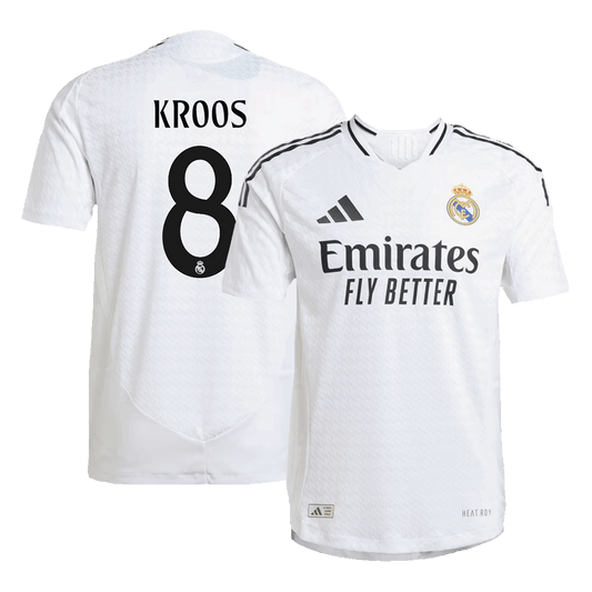 Camiseta de fútbol auténtica de local del Real Madrid KROOS #8