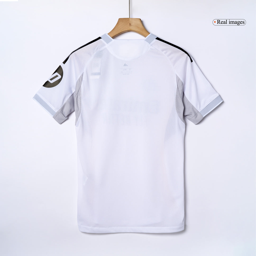 Camiseta de fútbol local del Real Madrid TCHOUAMENI #14 2025/26 auténtica