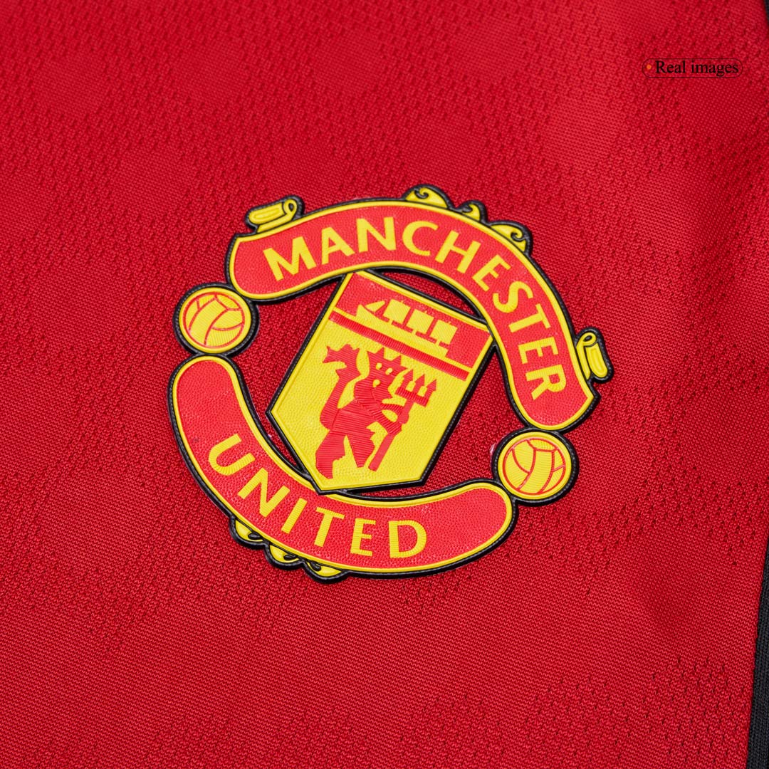 Camiseta de fútbol local auténtica del Manchester United ŠEŠKO #30 2025/26, roja