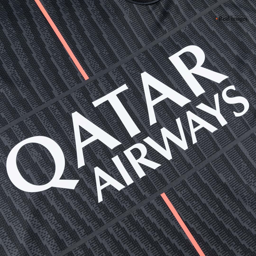 Kit de fútbol visitante del PSG (camiseta y pantalón corto) 2025/26
