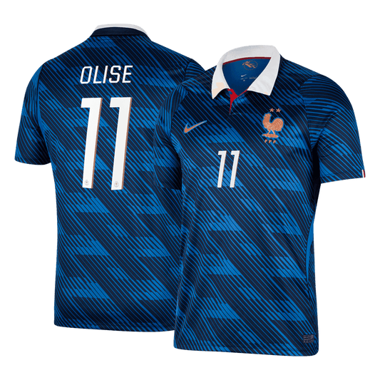 OLISE #11 Camiseta de local de Francia para el Mundial 2026 Azul