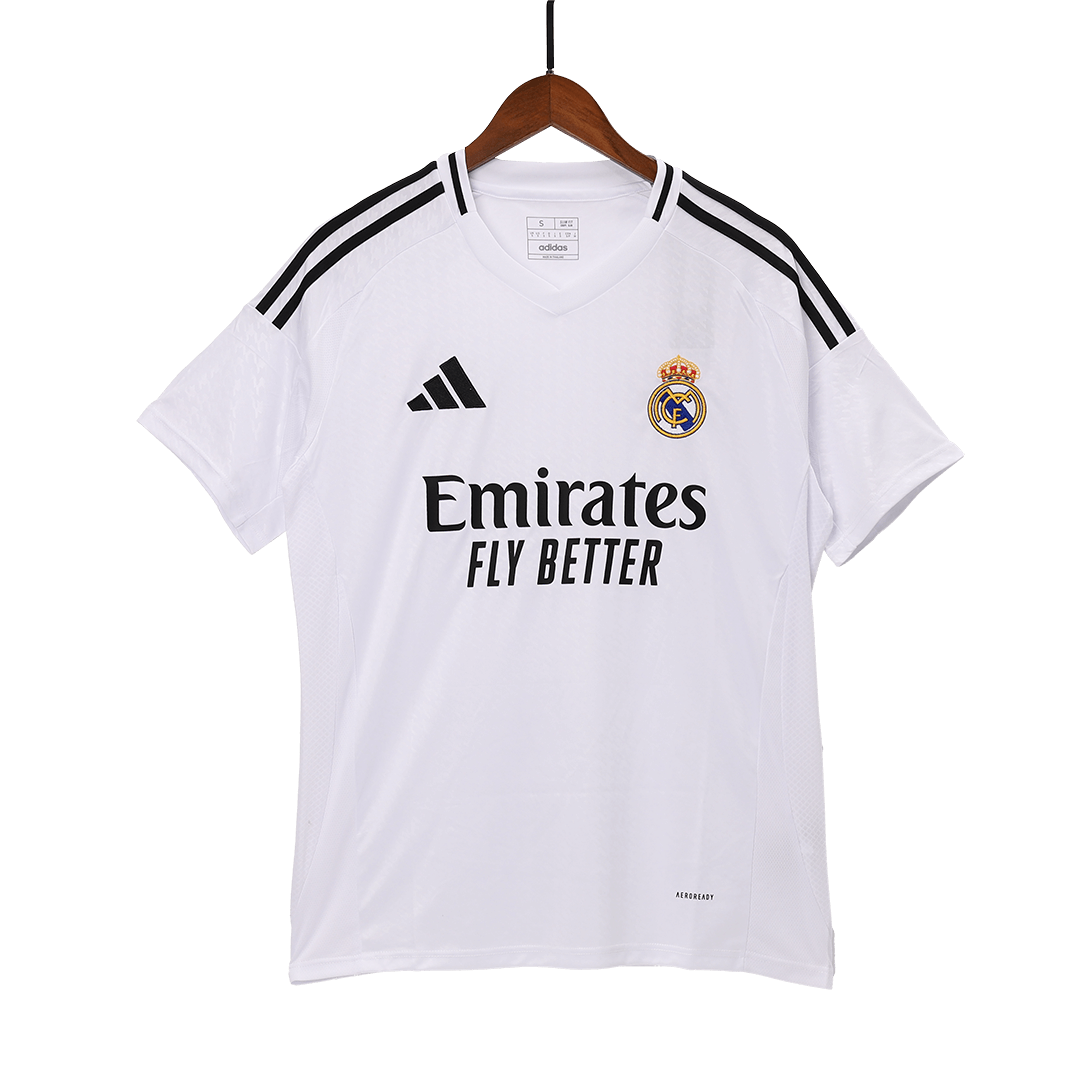 Kit de camiseta de fútbol local del Real Madrid (talla grande)