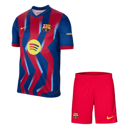 Kit de fútbol visitante del Barcelona (Kit y pantalón corto) 2025/26