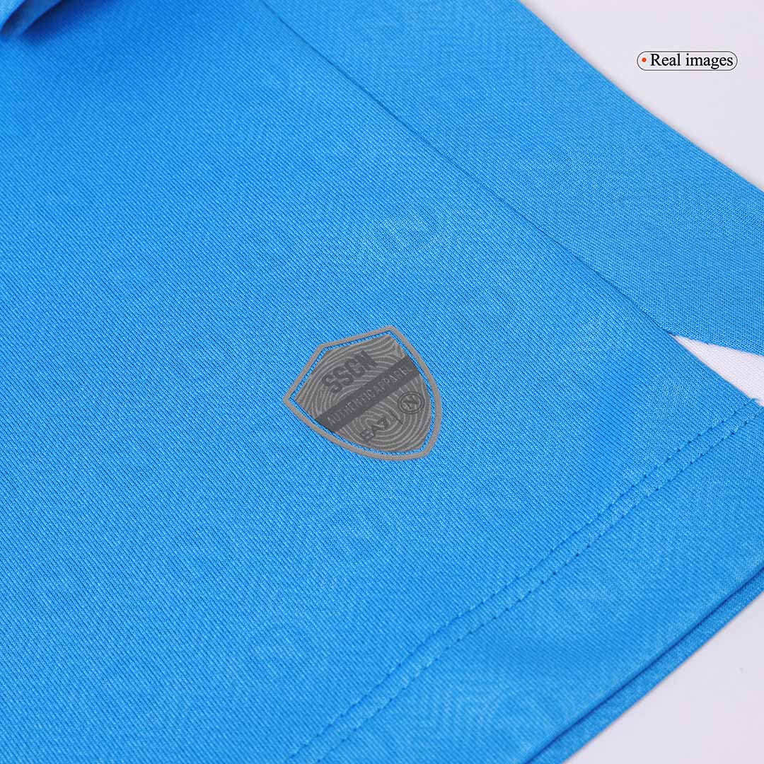 Camiseta de fútbol local auténtica del Napoli 2024/25