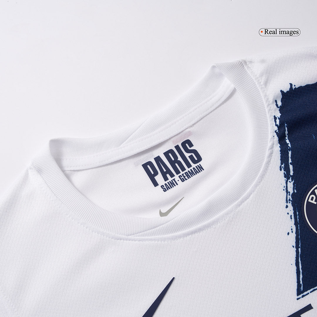 Kit de camiseta de fútbol visitante del PSG para niños (camiseta y pantalones cortos)