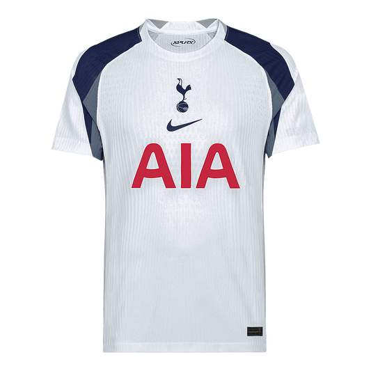 Camiseta de fútbol local auténtica del Tottenham Hotspur 2025/26, XAVI #7, color blanco - UCL
