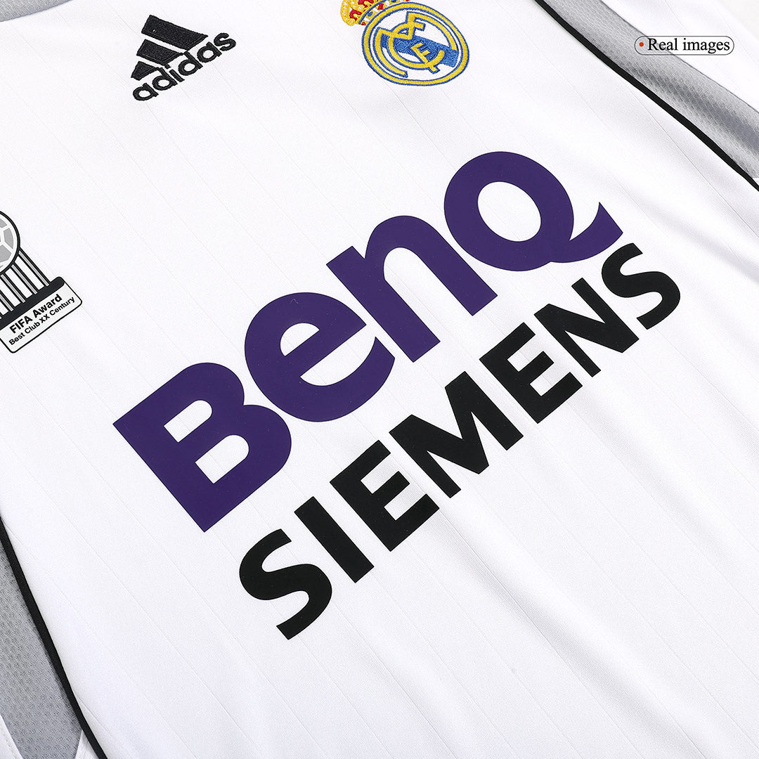 Camiseta de fútbol vintage del Real Madrid BECKHAM #23 2006/07