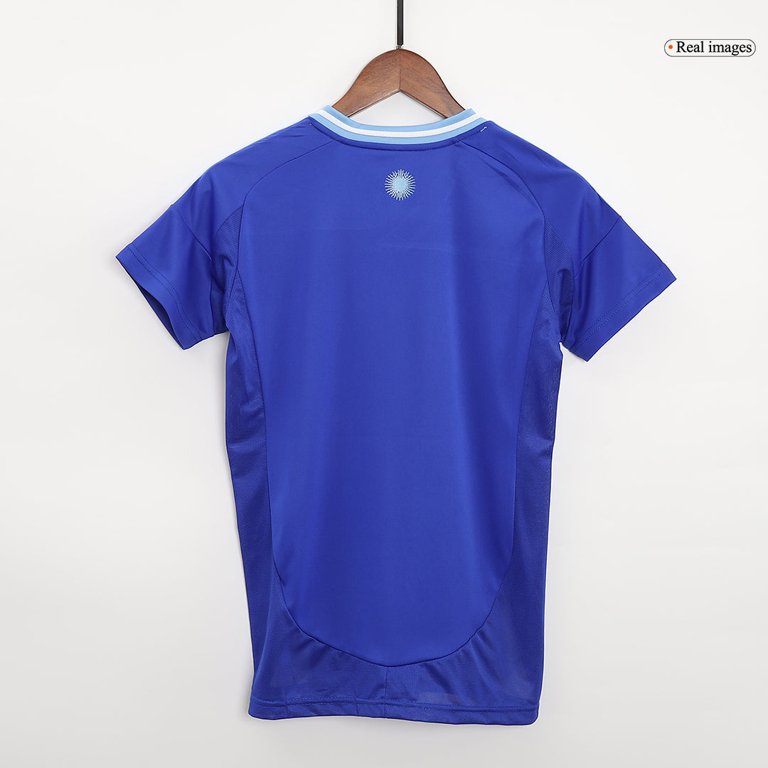Camiseta de fútbol visitante de Argentina para mujer 2024