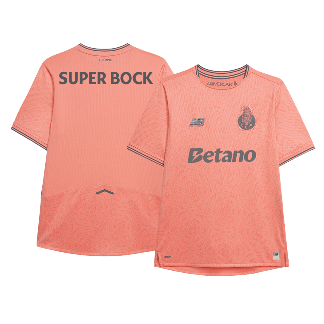 Camiseta de fútbol visitante del Porto 2025/26 rosa