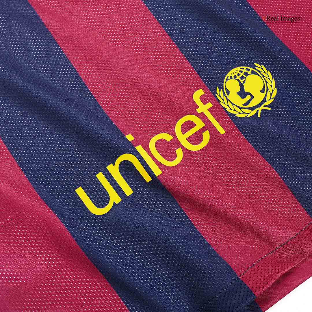 Camiseta de fútbol retro SUÁREZ #9 2014/15 Barcelona local