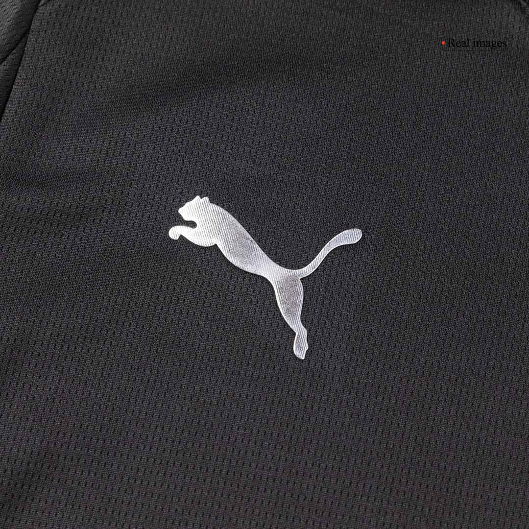 Kit de visitante del Manchester City (camiseta, pantalón corto y medias) 2025/26