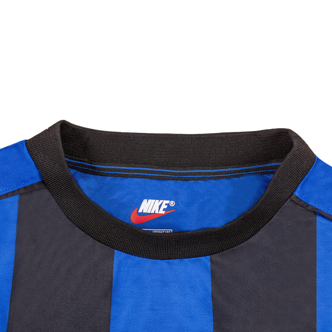 Camiseta retro de fútbol local del Inter de Milán 1999/00