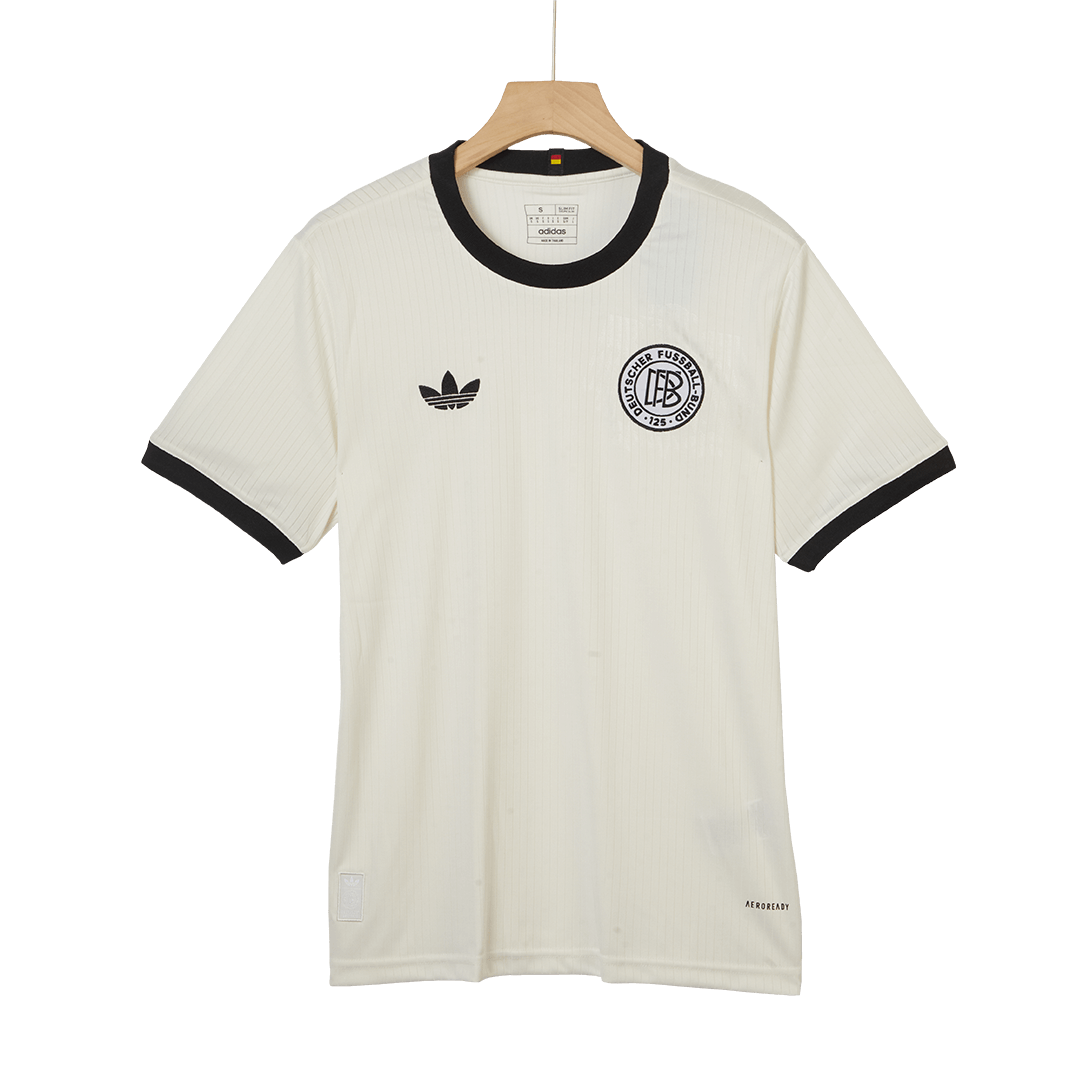 Camiseta de fútbol KIMMICH #6 Alemania 125.º aniversario 2025 Blanca