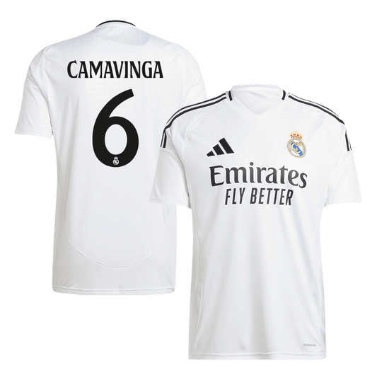 Camiseta de fútbol local del Real Madrid CAMAVINGA #6 (grande)