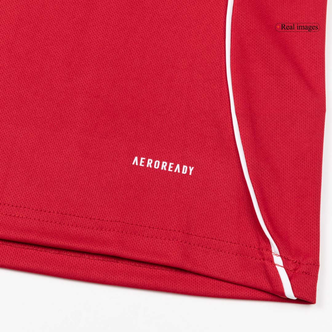 Camiseta de fútbol local del Liverpool para mujer 25/26, roja