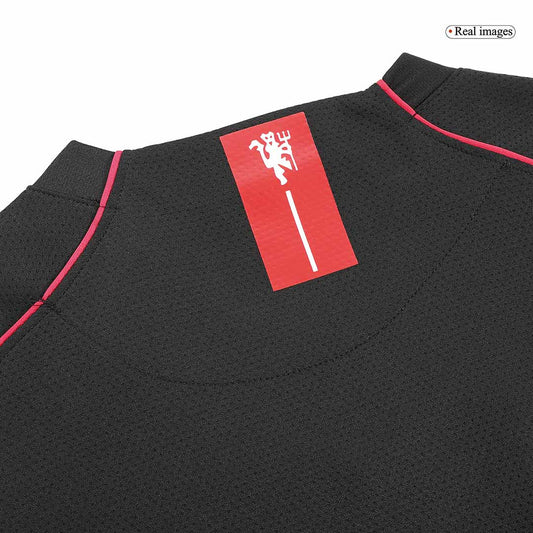 Camiseta de fútbol retro de manga larga de visitante del Manchester United SCHOLES #18 2007/08