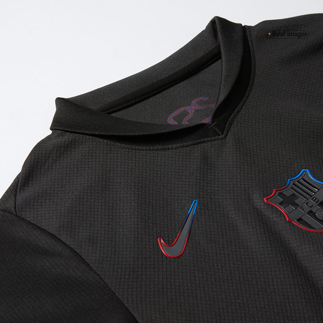 Kits de fútbol personalizados para niños del Barcelona 2024/25 - Logotipo de Spotify sin texto