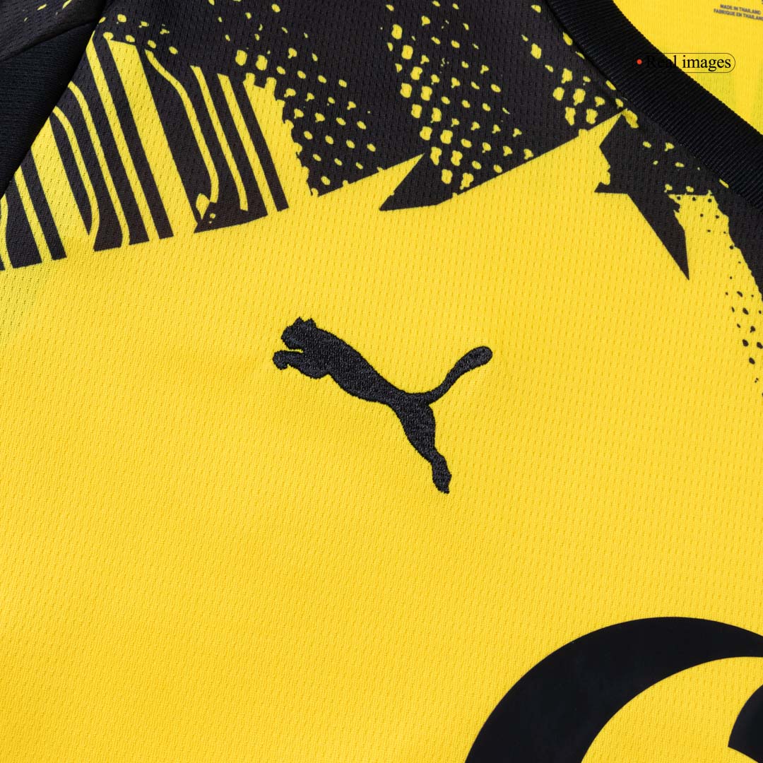 Kit de fútbol local del Borussia Dortmund (Kit y pantalón corto) 2025/26, amarilla