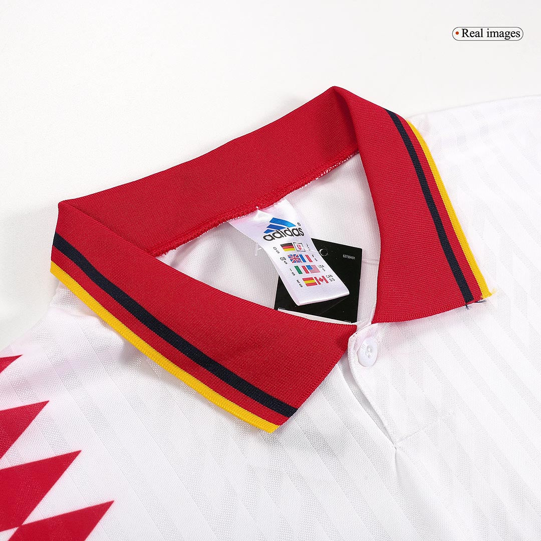 Camiseta retro de fútbol de visitante de España 1994