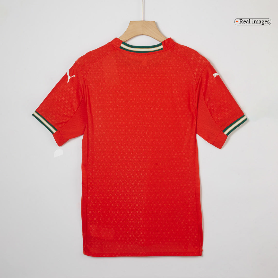 Camiseta de fútbol auténtica de Portugal 2025 (rojo)
