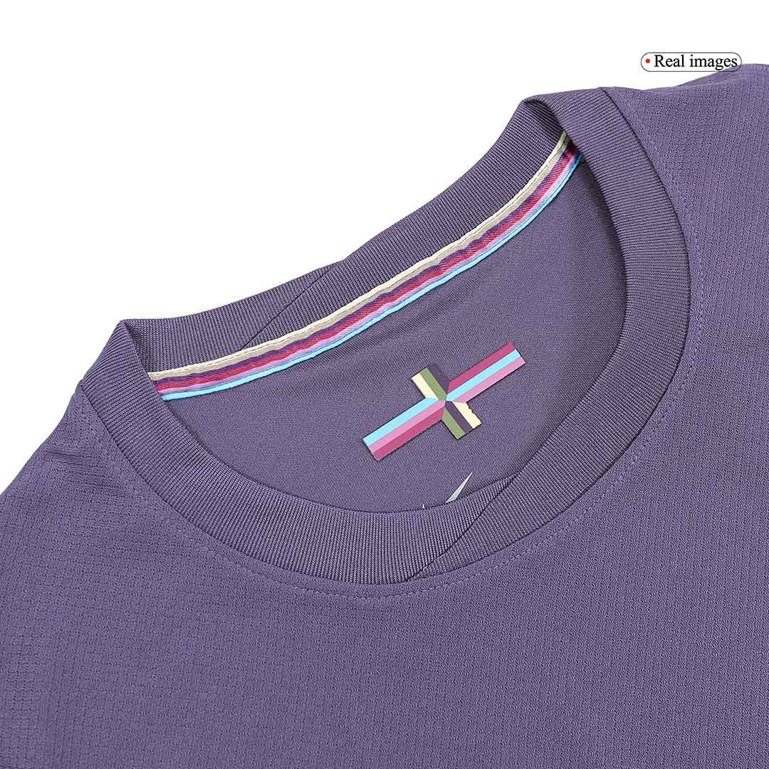 Camiseta de fútbol de visitante de Inglaterra SAKA #7 para la Eurocopa 2024