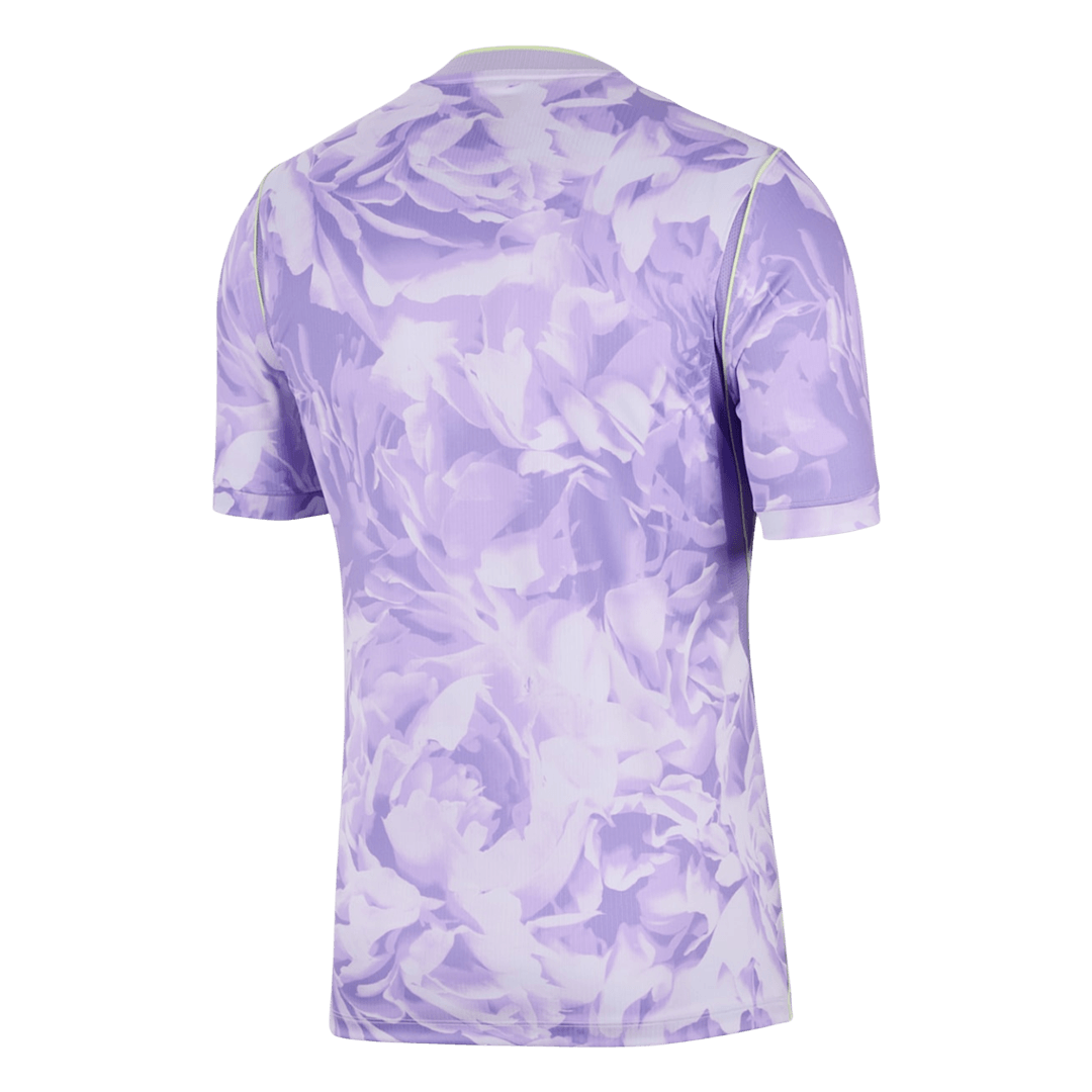 Camiseta de visitante de Corea del Sur para el Mundial 2026, color morado.