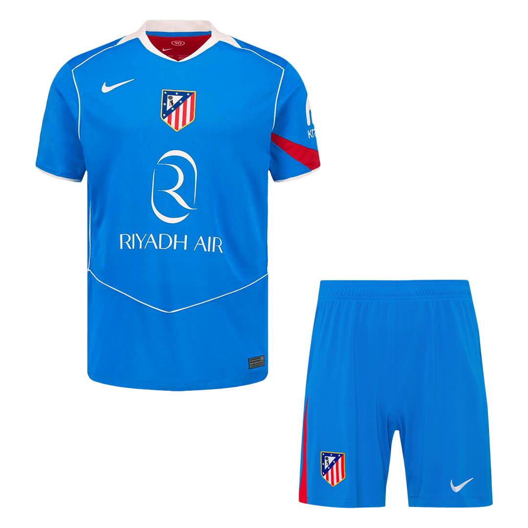 Kit de fútbol de local del Atlético de Madrid 2026/27