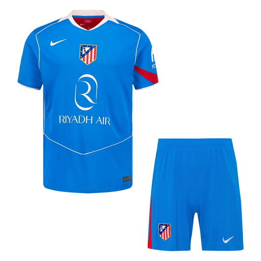Kit de fútbol de local del Atlético de Madrid 2026/27