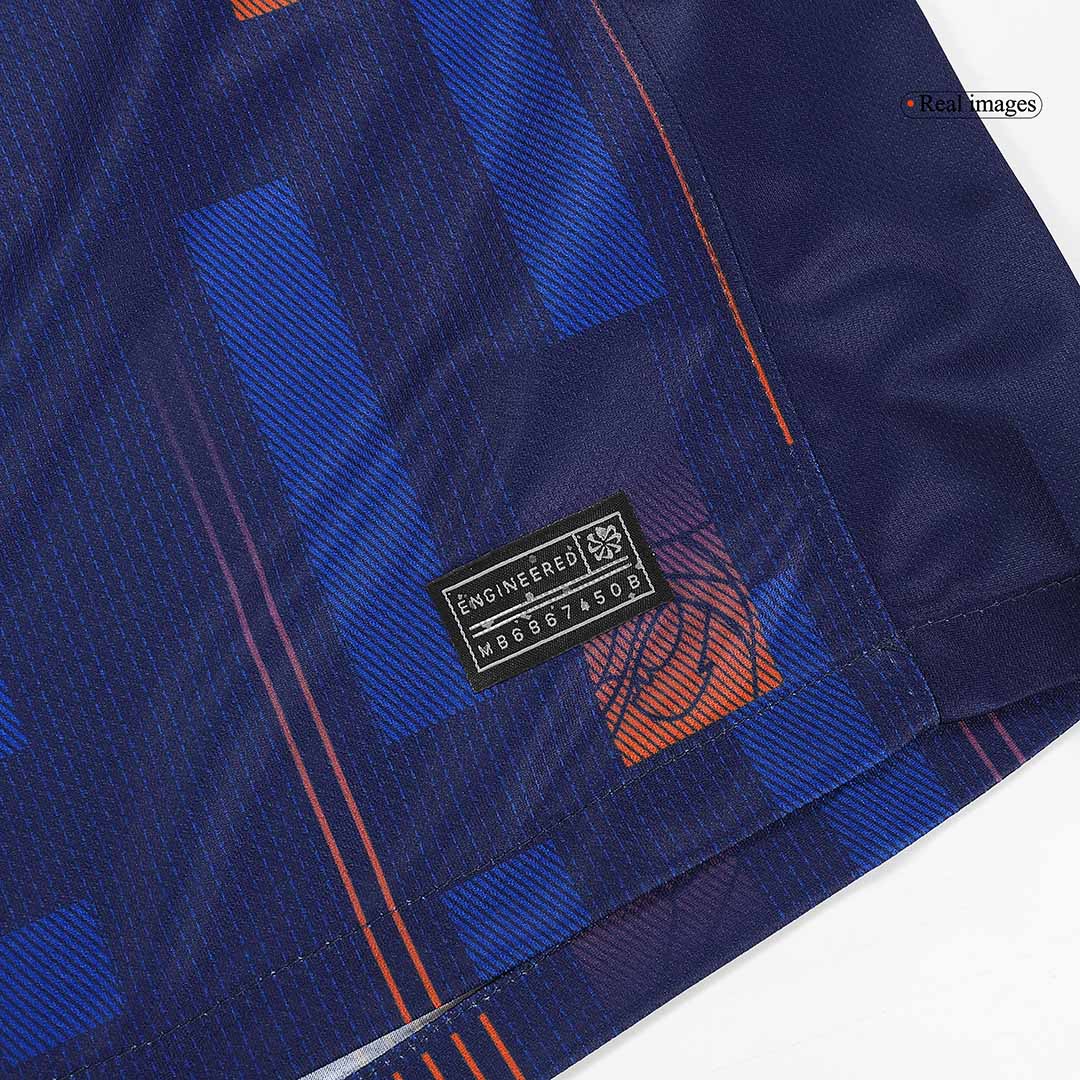 Camiseta de fútbol de visitante de Países Bajos para la Eurocopa 2024