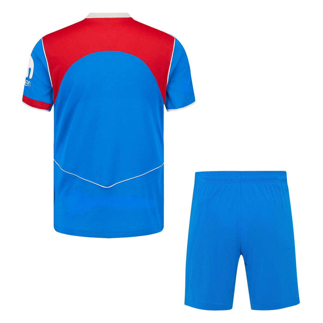 Kit de fútbol de local del Atlético de Madrid 2026/27