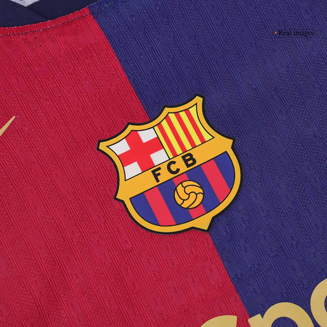 Camiseta de fútbol local auténtica del Barcelona 2024/25 (antiguo patrocinador)