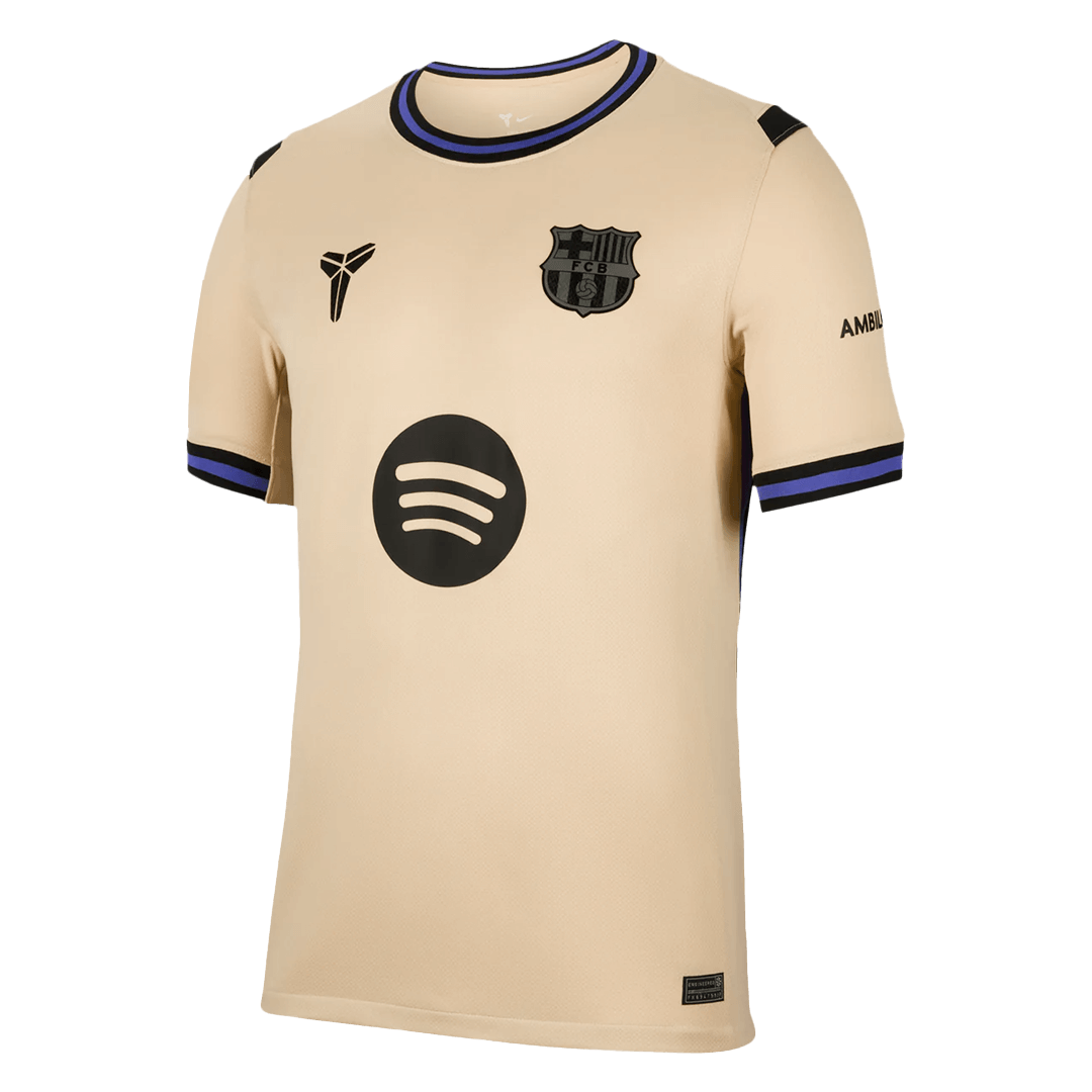 Camiseta de visitante ROONY #19 del Barcelona 2025/26, amarilla - UCL