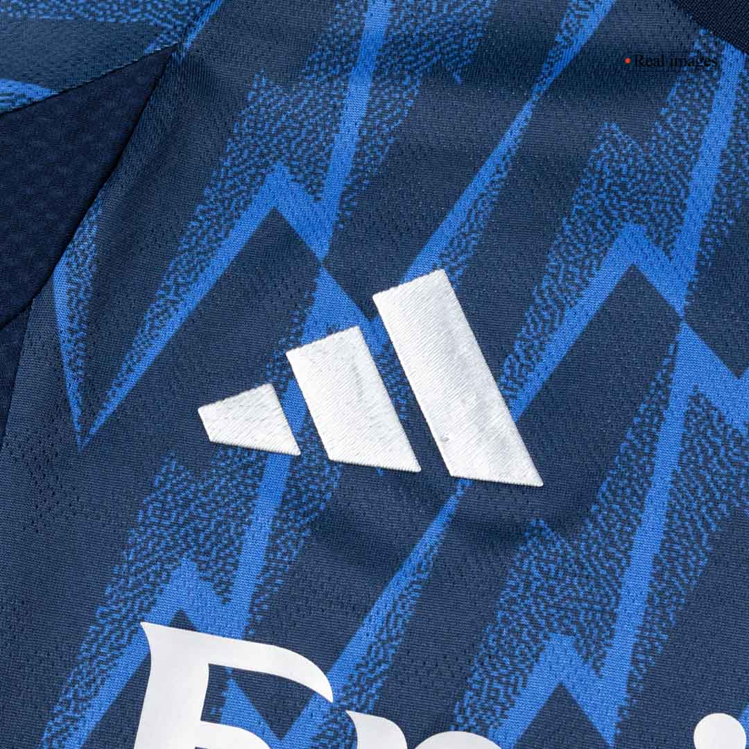 Auténtica camiseta de fútbol SAKA #7 Arsenal segunda 2025/26 azul