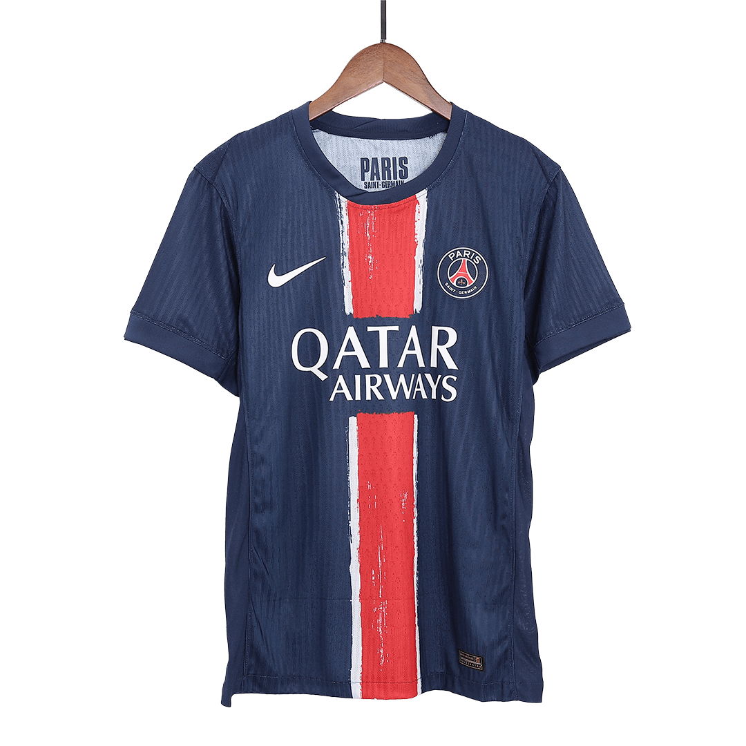 Auténtica camiseta de fútbol O.DEMBÉLÉ #10 PSG Local 2024/25 Azul marino
