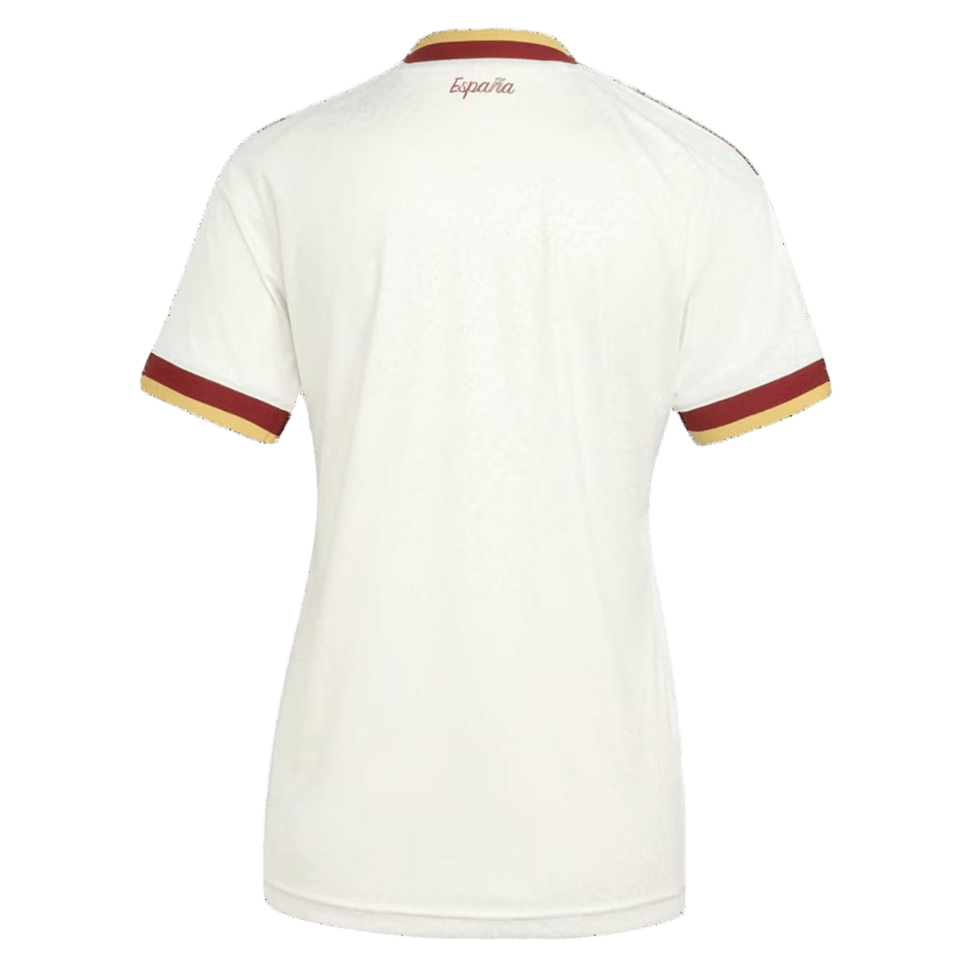 Camiseta de visitante de la selección femenina de España para la Copa Mundial de 2026